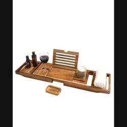 Teak Bathtub Tray   **NEW**
      OVER HALF OFF RETAIL!!!!