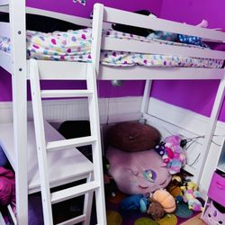 Twin Loft Bed With Desk