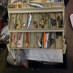 Full Tackle Box. Packed full of Fishing Lures