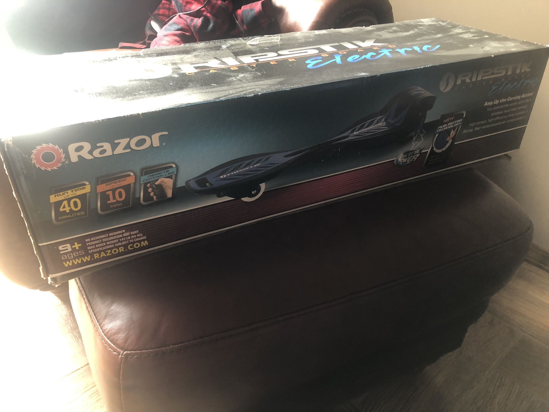 Electric Ripstik With Remote Brand New
