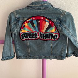 Jeans Jacket Size 8 Kids Unisex 
