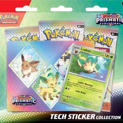Prismatic Evolutions Tech Sticker Collection [Leafeon]