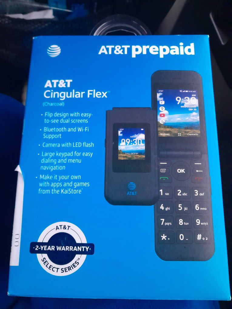 AT&T Cingular Flex Flip Phone 4o2 262 O474