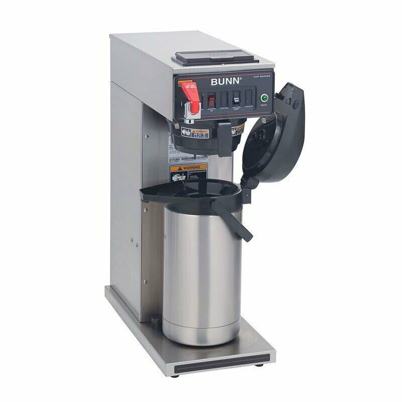 Bunn CWTF15 APS Automatic Airpot Coffee Brewer w/ 3 4/5 gal/hr Capacity 120v