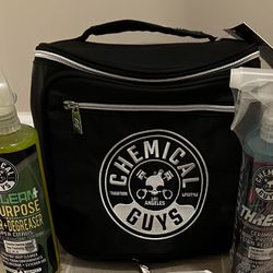 Chemical Guys Detailing Bag + Chemical Guys Products