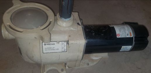 Used Pentair SuperFlo High Performance Pool Pump
