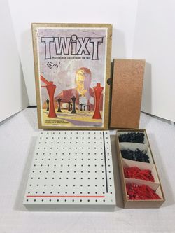 Vintage 1962 3M TWIXT Strategy Board Game