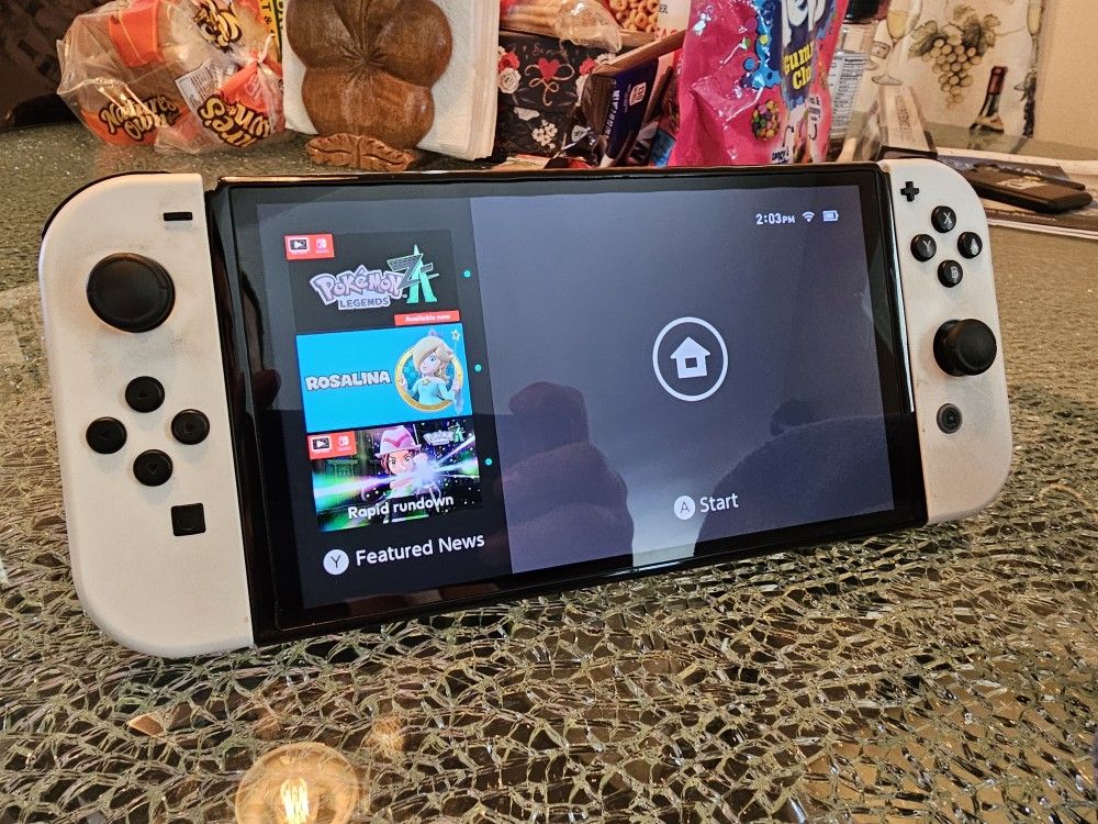 Nintendo Switch OLED and Games