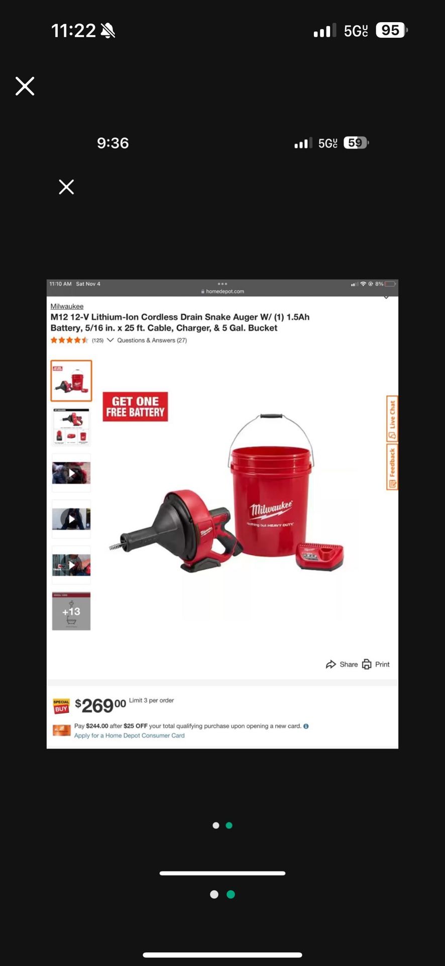 Milwaukee Drain Snake