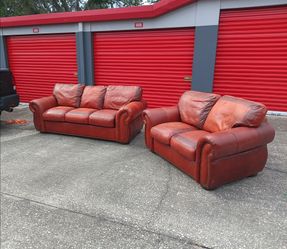 Sofa and Loveseat Set