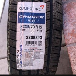 *** New Kumho Crugen P235/70R15***
