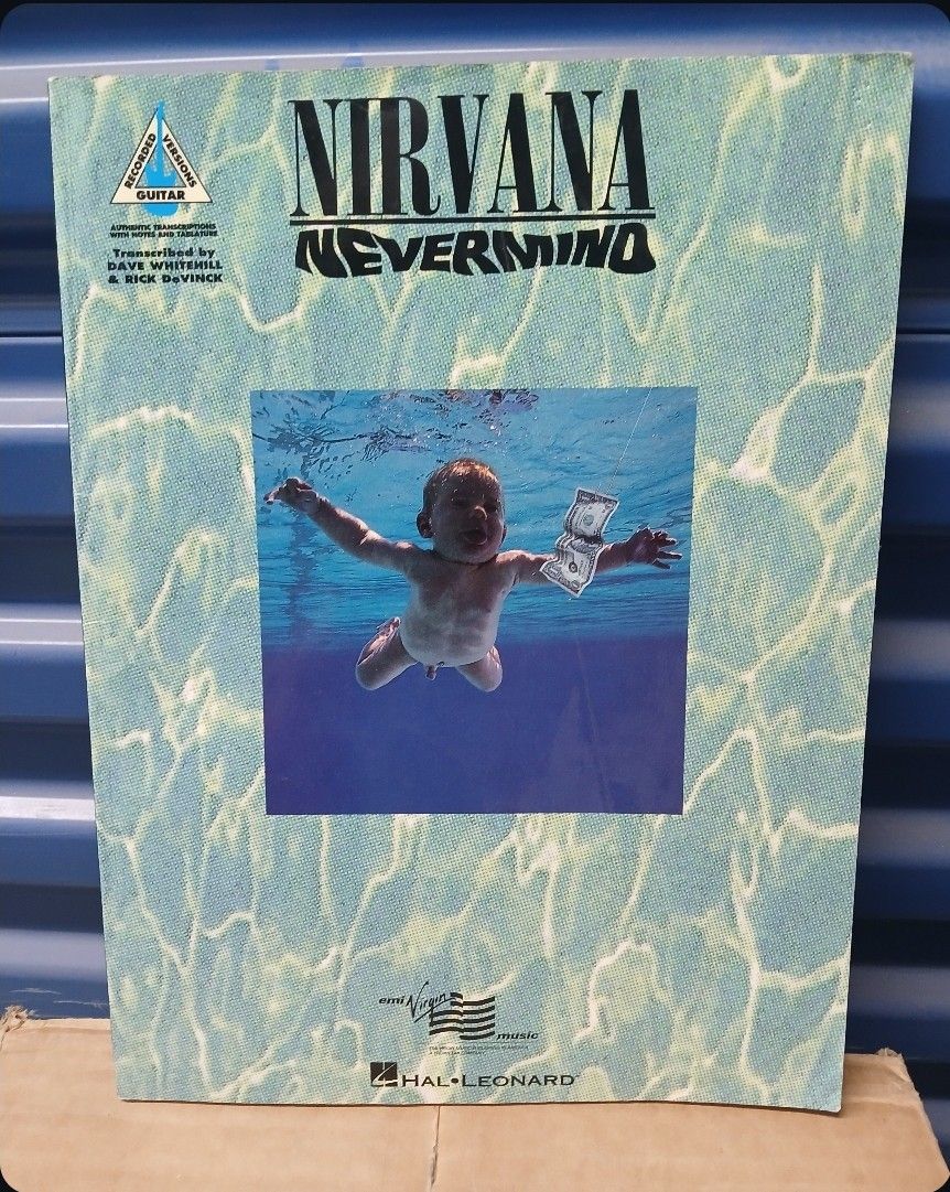 Nirvana Nevermind Guitar Tab Songbook 