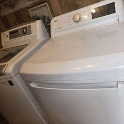 LG Washer And  Dryer