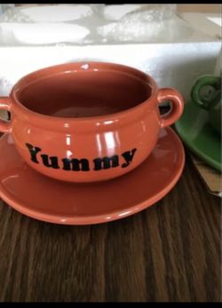 Soup and sandwich sets.