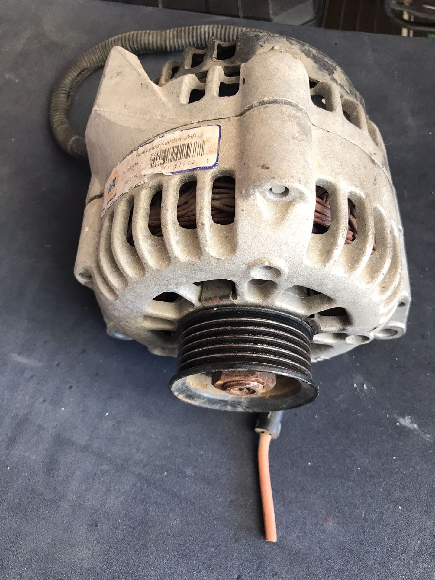 1996 chevy silverado 1500 alternator reman from part out