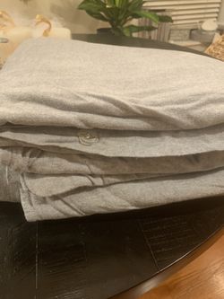 2 Flannel Duvet Covers Twin Size (land Of nod)