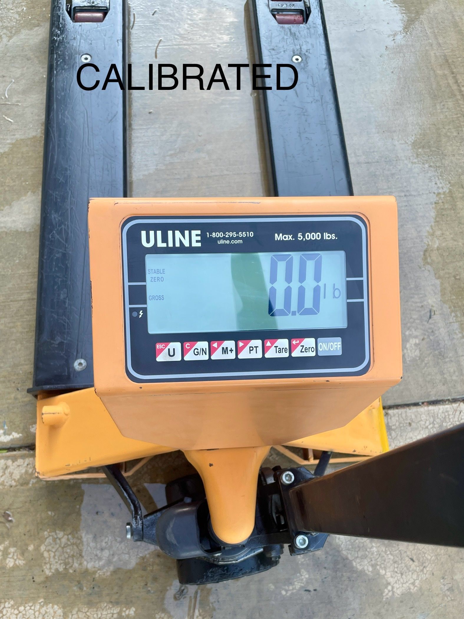 Uline Pallet Jack H-1679 With Scale HD