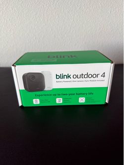 Blink Outdoor 4 1080p Wi-Fi Outdoor 1-Camera Security System - Black
