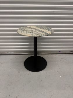 Marble bistro table 24”