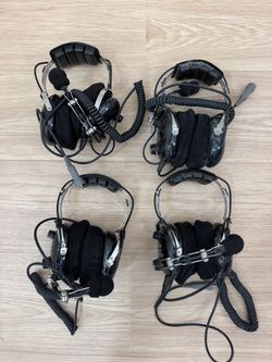 PCI Race radios Trac stereo OTH headset with volume control