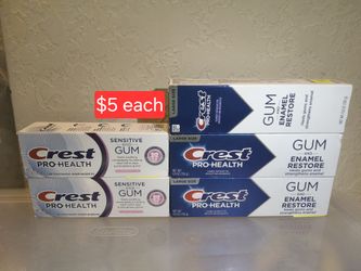 Crest Pro Health Toothpaste.