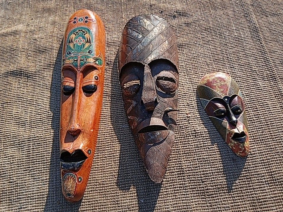 Vintage African Masks