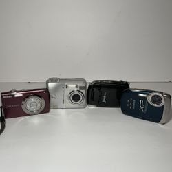 Bundle Of 4 Cameras - Nikon, Kodak, Jazz & Fujifilm