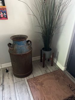 Antique milk jug