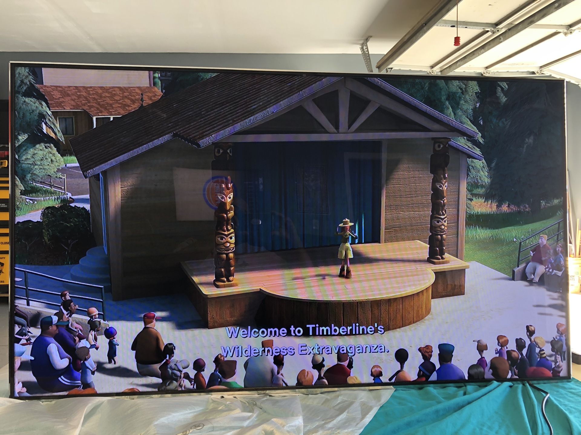 Samsung UN55D8000 LED 1080P TV with mount