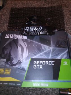 GeForce gtx 1650 super zotag gaming graphics card for Sale in