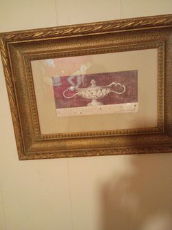 Antique painting with Friends