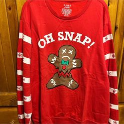 Ginger Snap Pullover Size 2XL Sweatshirt 