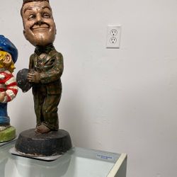 Vintage 1971 Esco Prod Laurel from Laurel & Hardy Chalkware Figures Statue 