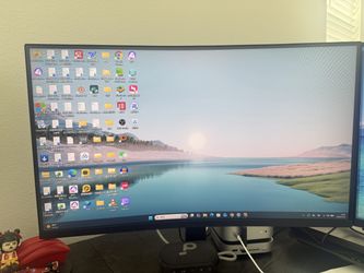 LG 27” Curved Monitor 100Hz USB-C HDR – 27U421A-B