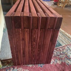 Scandinavian Slat Bench – or simply, a gorgeous slat bench, however you want to say it!