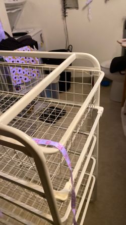 IKEA Alcot wire 5 shelves organizer