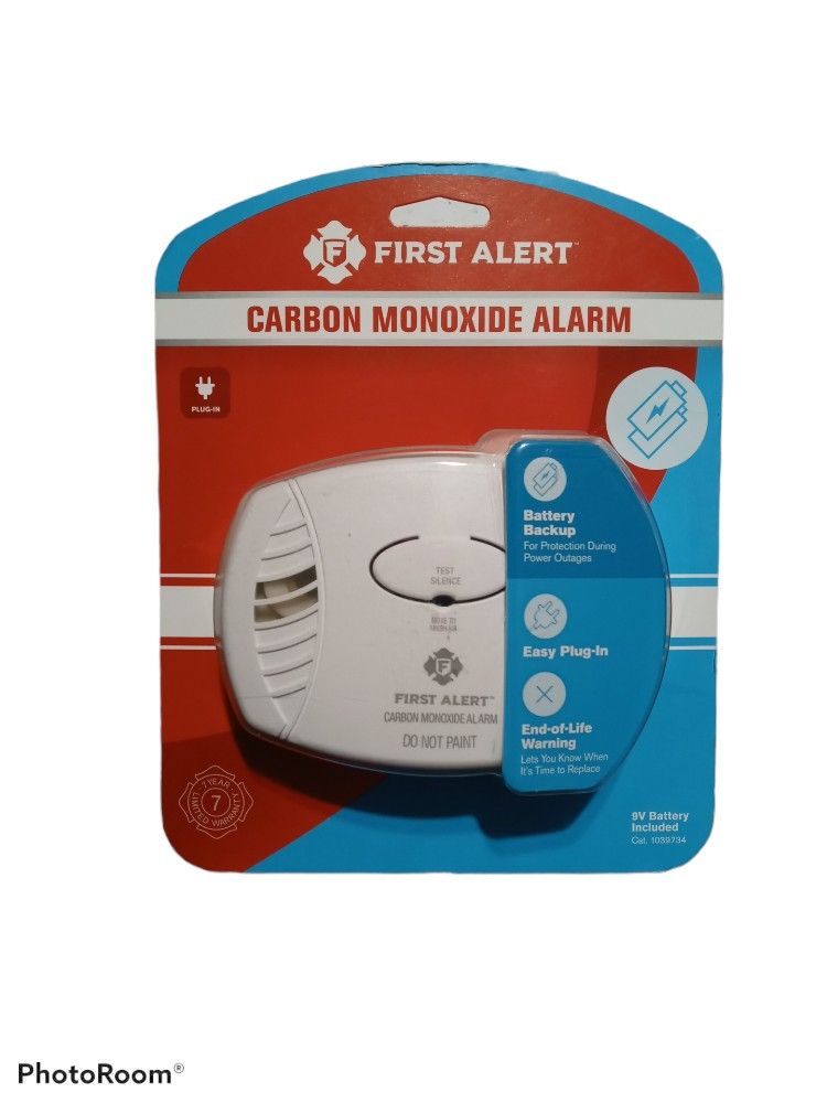 FIRST ALERT CARBON MONOXIDE ALARM