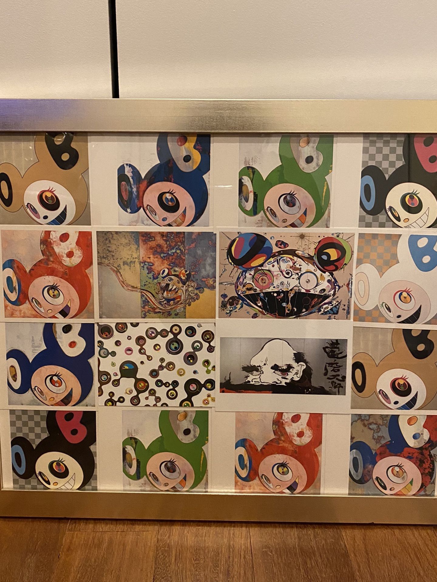Takashi Murakami PostCards Art Framed