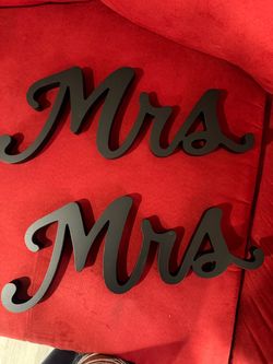 Wedding signs