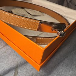 Hermes Kelly Belt 18 