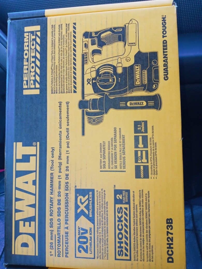 Dewalt 1"  XR Brushless Roto Hammer