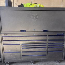 Matco Toolbox 78”x28” with hutch
