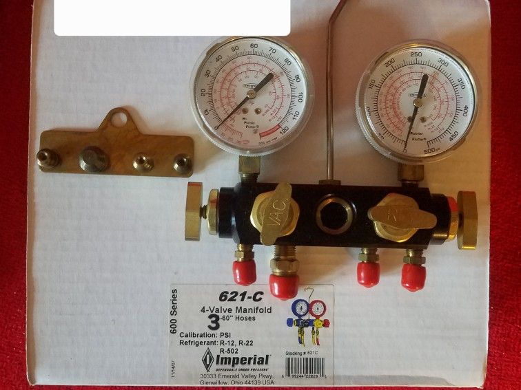 A/C & Refrigeration Manifold Imperial