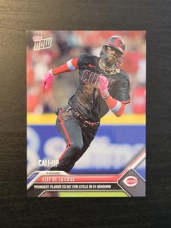 Elly De La Cruz - 2023 Topps Now MLB #485 Call-Up Hits For Cycle