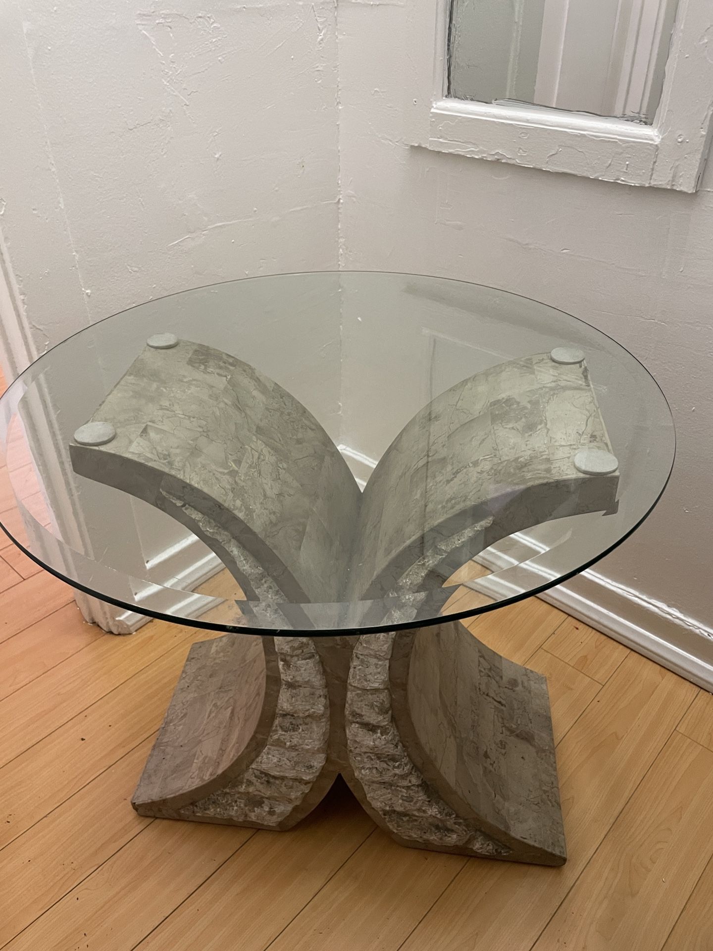 Stone side table