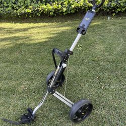 Big Boy Golf Push Car- Super Lightweight -aluminum- Detachable Wheels