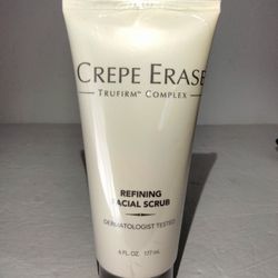 Crepe Erase Refining Facial Scrub 6 FL OZ  New -Sealed
