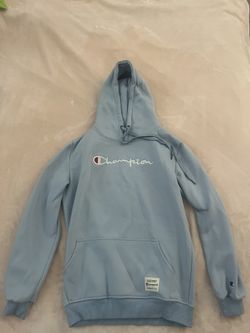 Champion Light Blue Hoodie