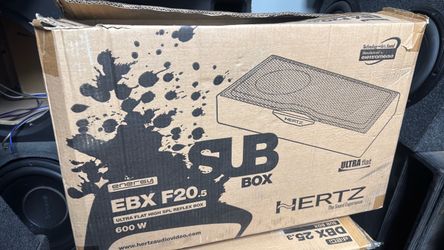 8 inch flat subwoofer