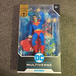 Hush: Superman Laser Eyes Gold Label McFarlane Toy Store Exclusive